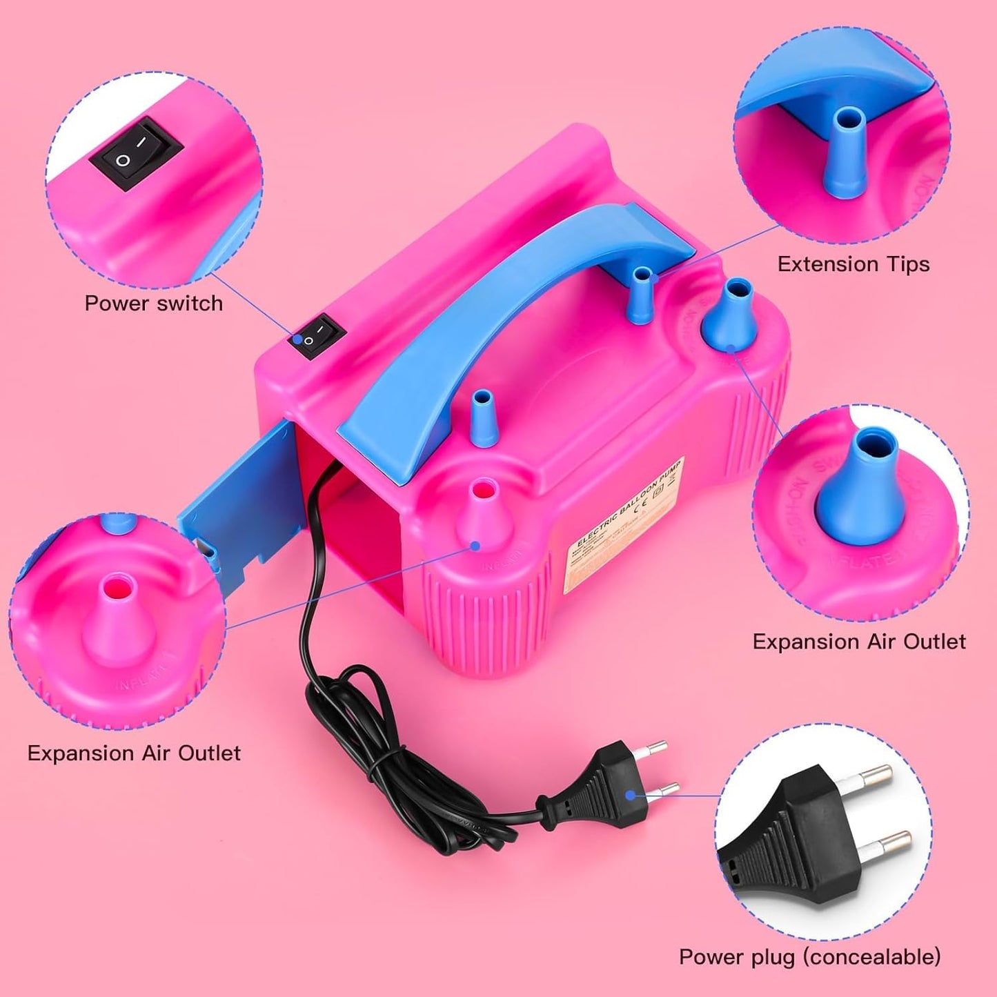 ASIAKASPALAUTUS - Ilmapallopumppu