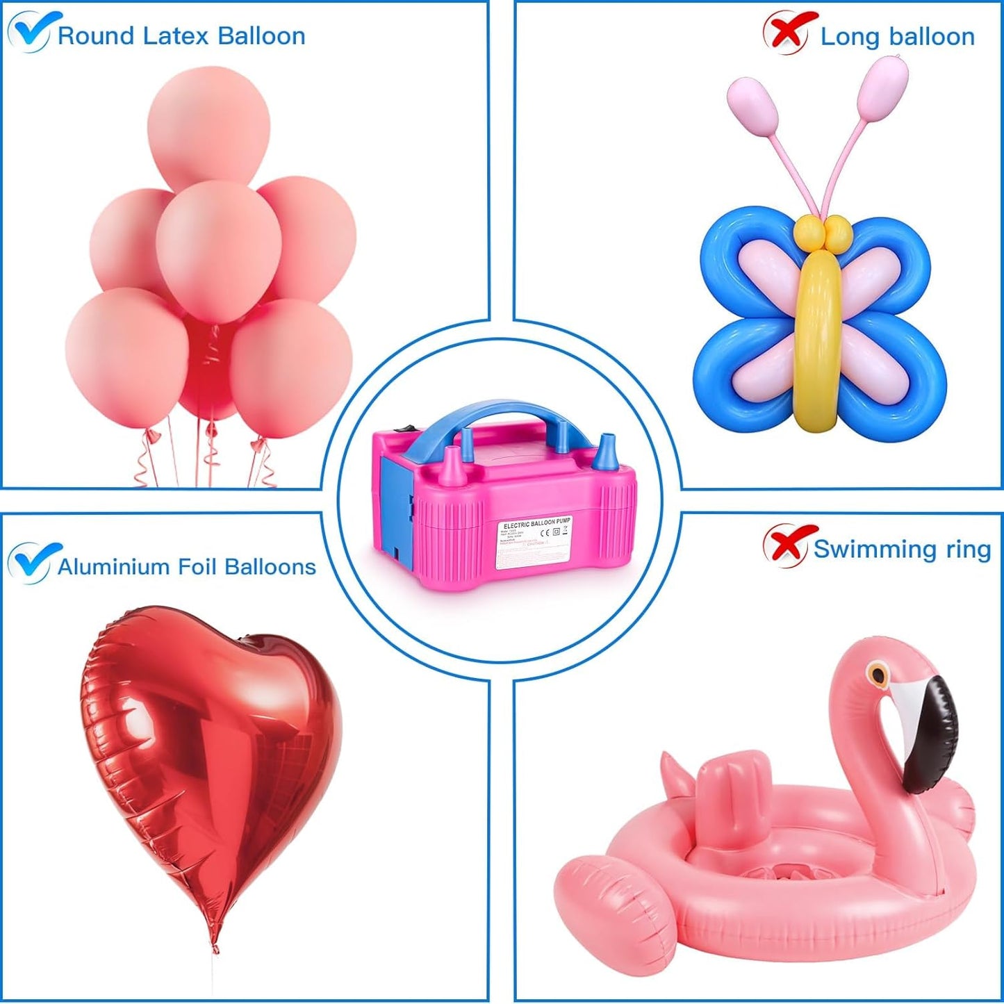 ASIAKASPALAUTUS - Ilmapallopumppu