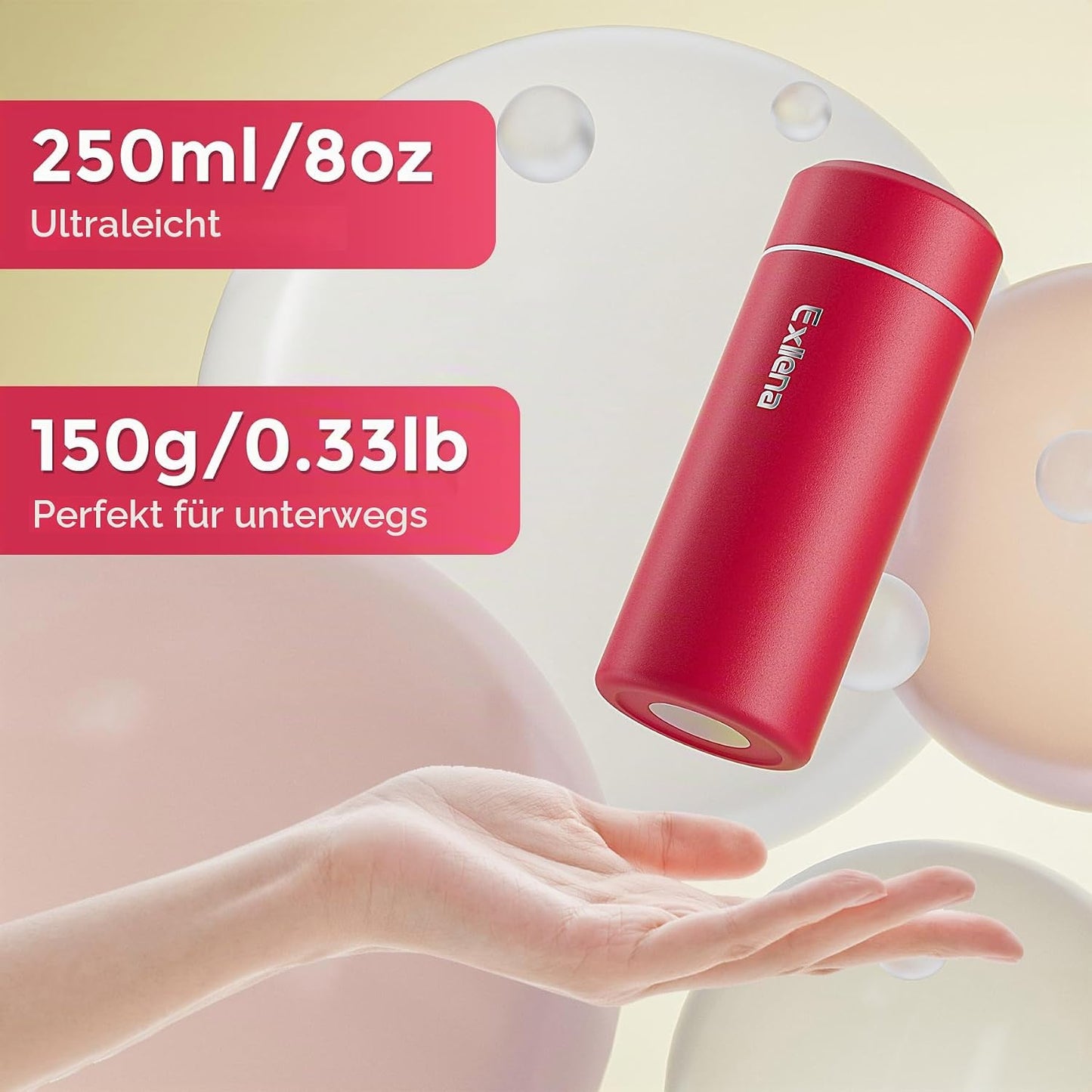 ASIAKASPALAUTUS - Mini-termospullo 250 ml
