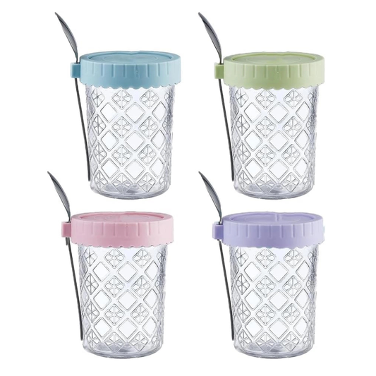 ASIAKASPALAUTUS - Eväspurkit 4 kpl