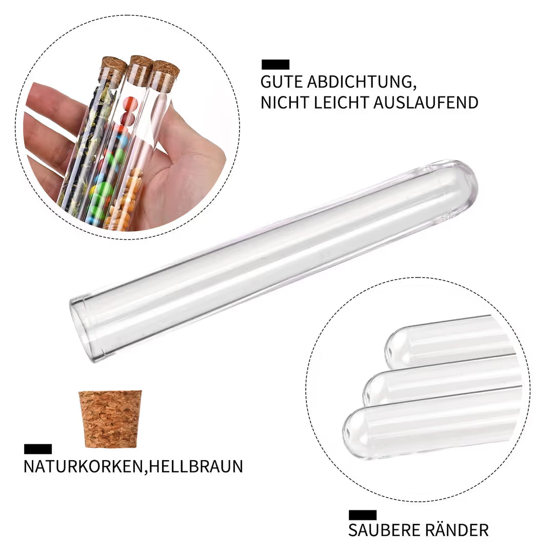 ASIAKASPALAUTUS - DIY Lasiputket 100 kpl