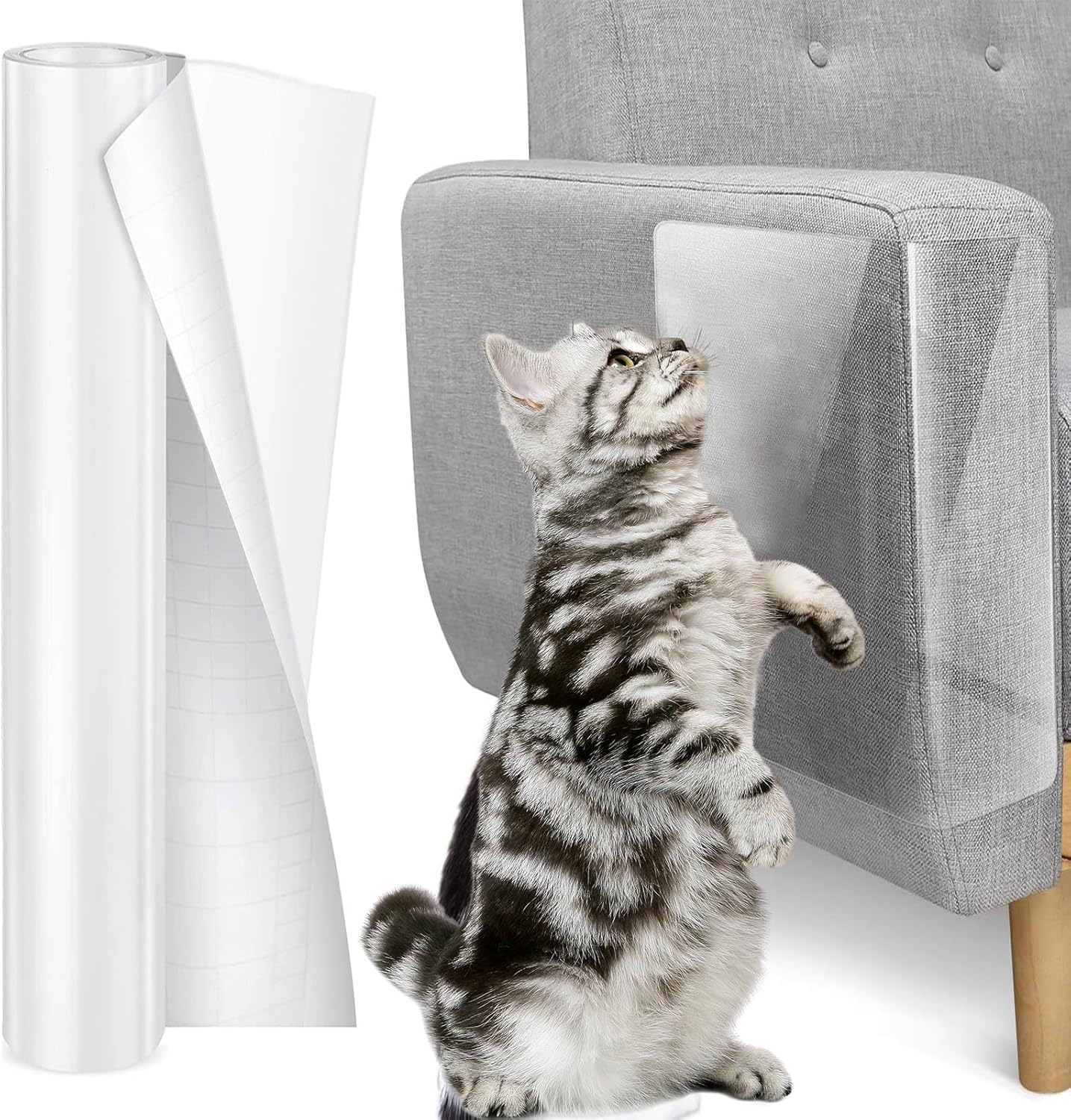 ASIAKASPALAUTUS - Kissan raapimissuoja (tarrakiinnitys)