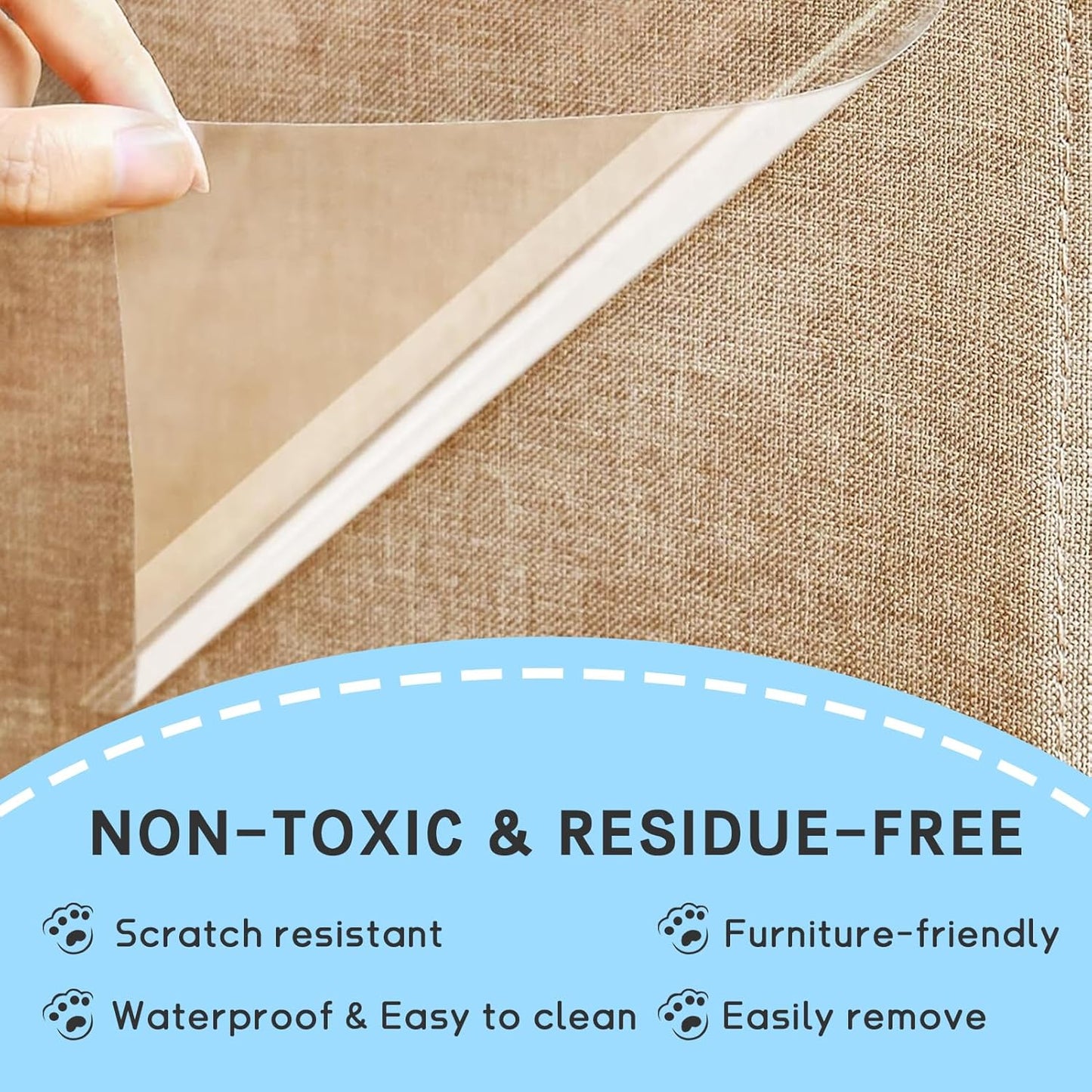 ASIAKASPALAUTUS - Kissan raapimissuoja (tarrakiinnitys)