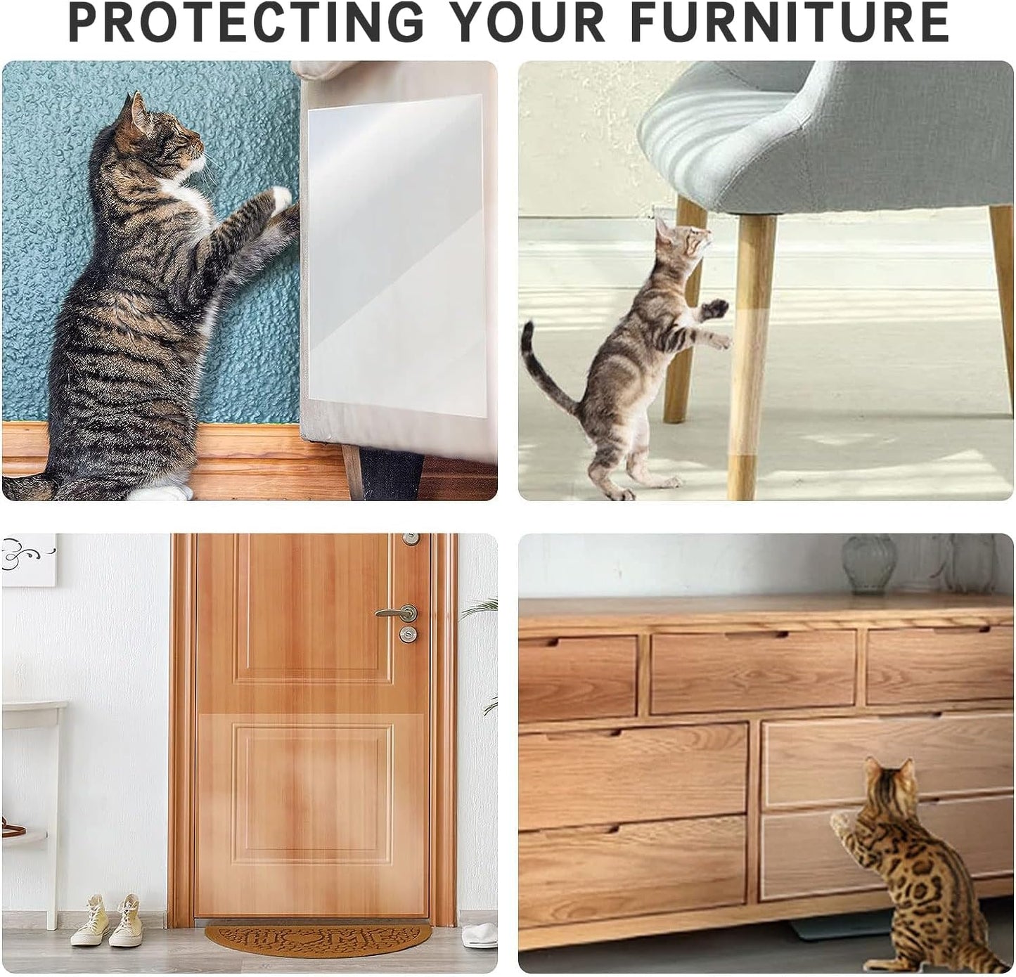 ASIAKASPALAUTUS - Kissan raapimissuoja (tarrakiinnitys)