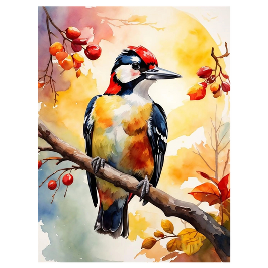 UUSI - Ristipistotyö 40 x 50 cm