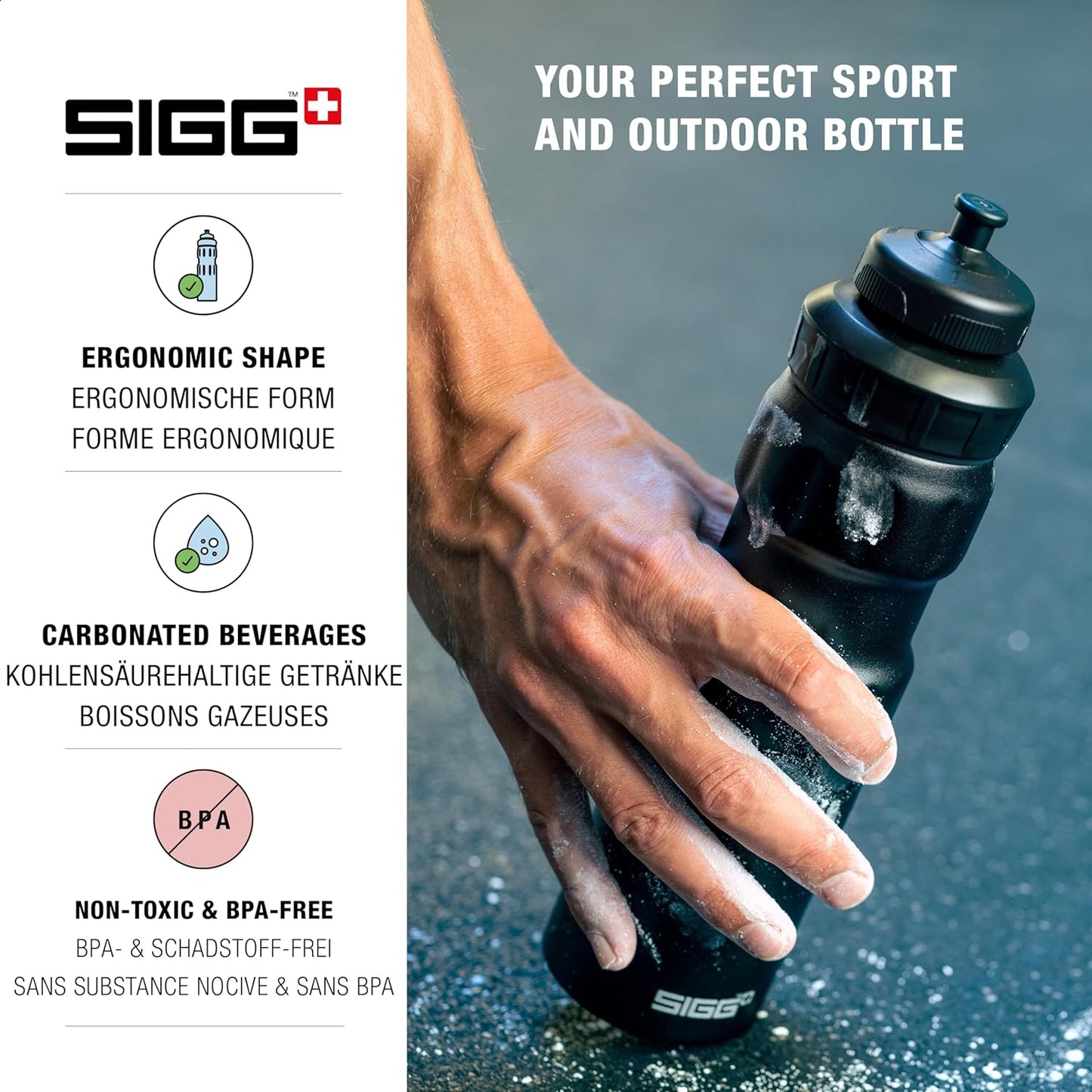 ASIAKASPALAUTUS - Juomapullo SIGG 750 ml