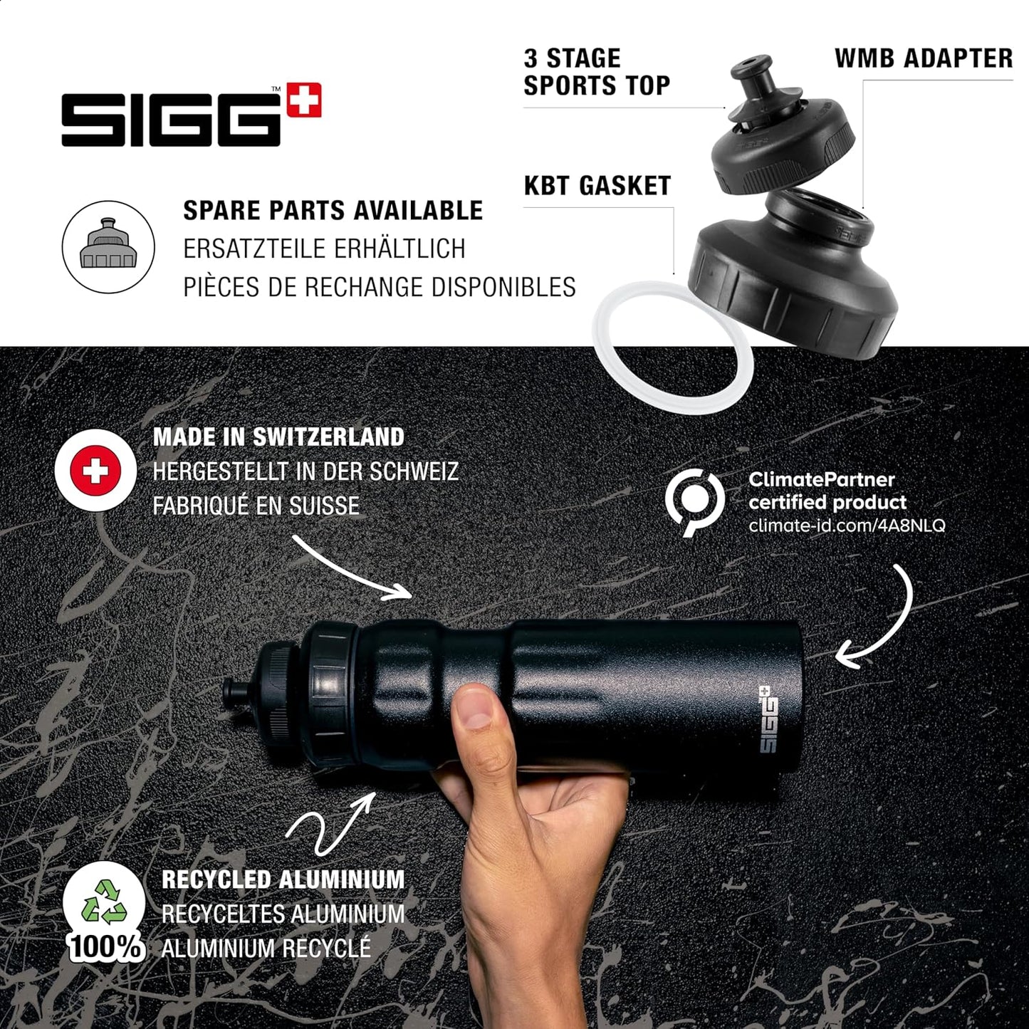 ASIAKASPALAUTUS - Juomapullo SIGG 750 ml