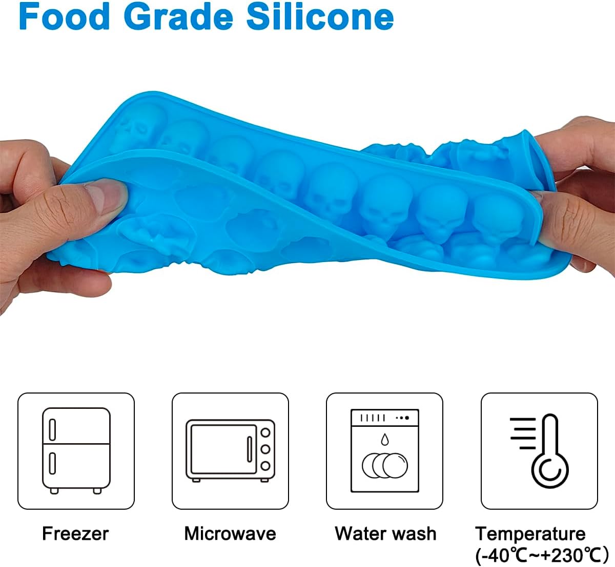 UUSI - DIY Silikonimuotit 3 kpl