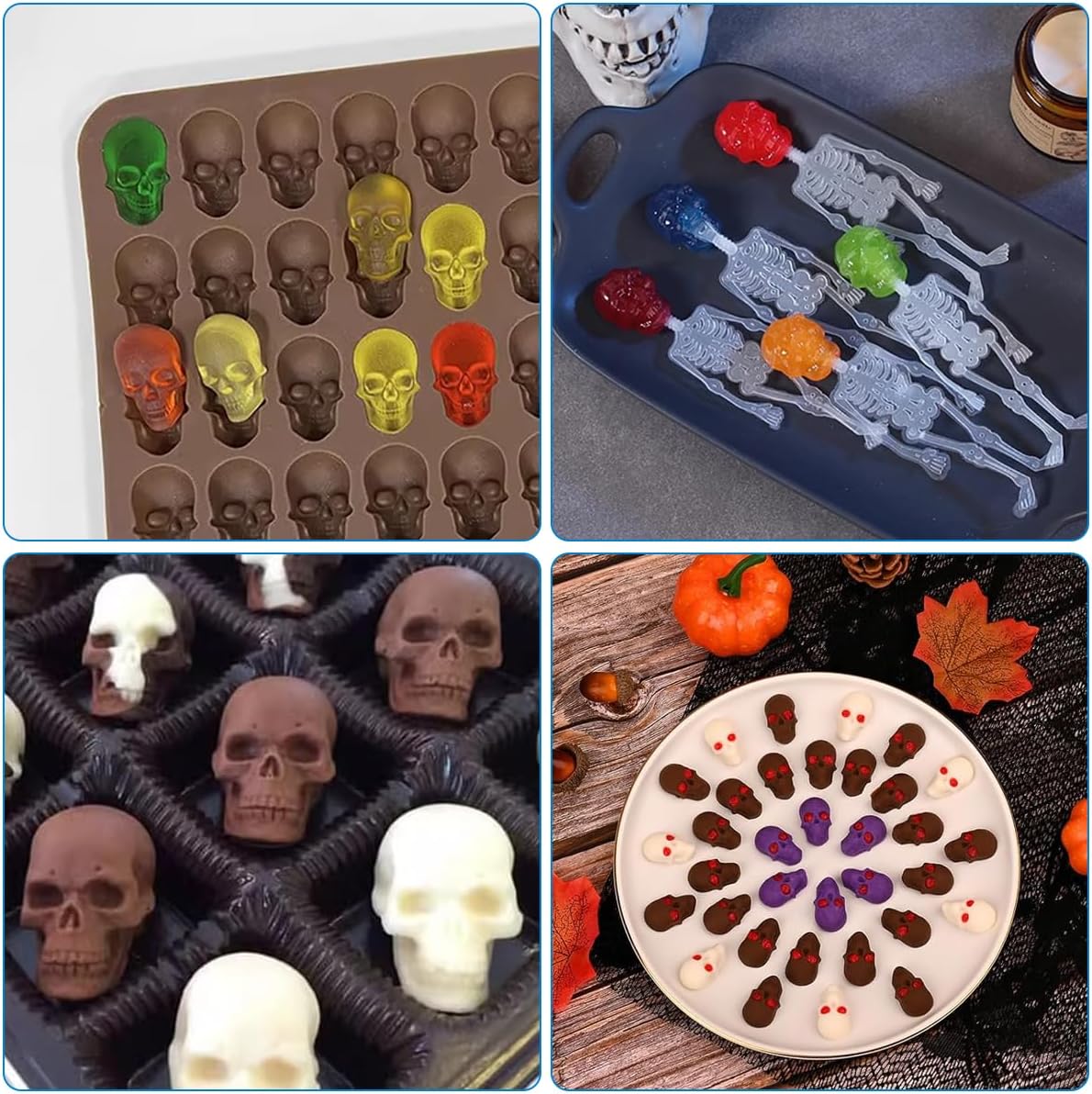 UUSI - DIY Silikonimuotit 3 kpl