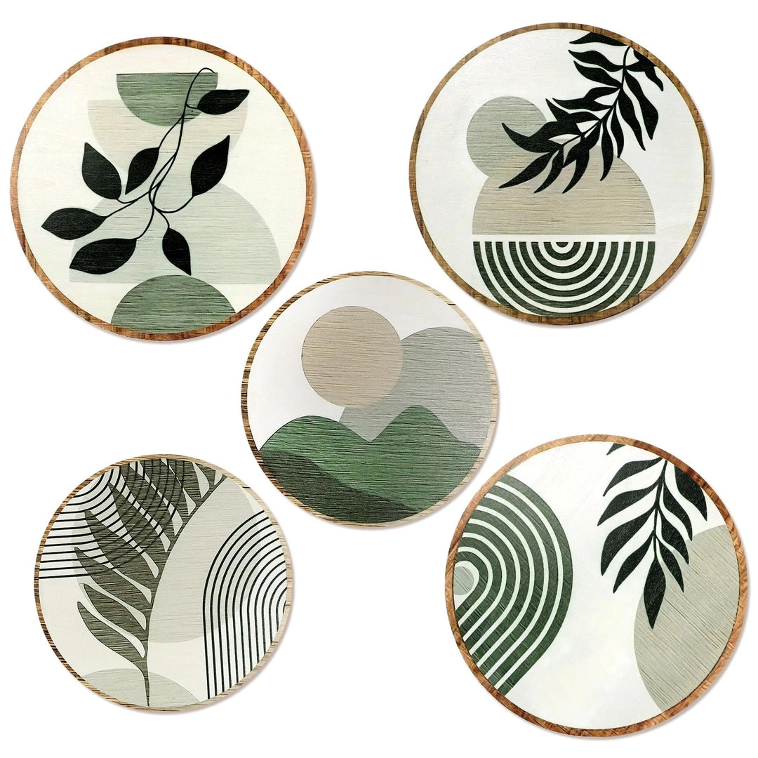 ASIAKASPALAUTUS - Seinäkoristeet 5 kpl