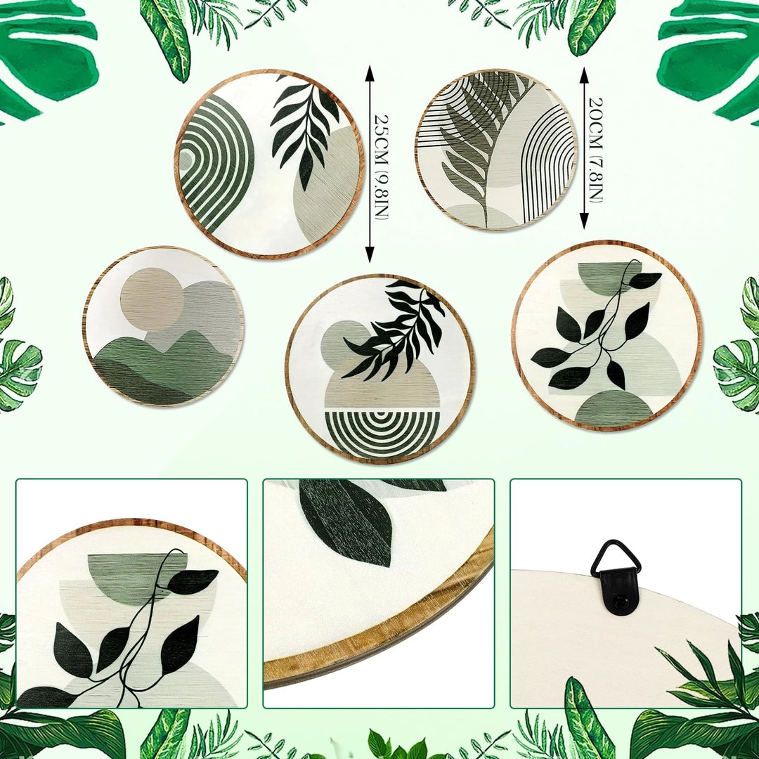 ASIAKASPALAUTUS - Seinäkoristeet 5 kpl