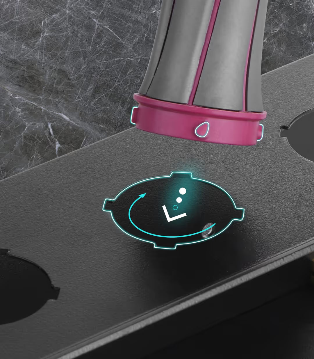 ASIAKASPALAUTUS - Teline hiustenkuivaajalle (esim. Dyson)