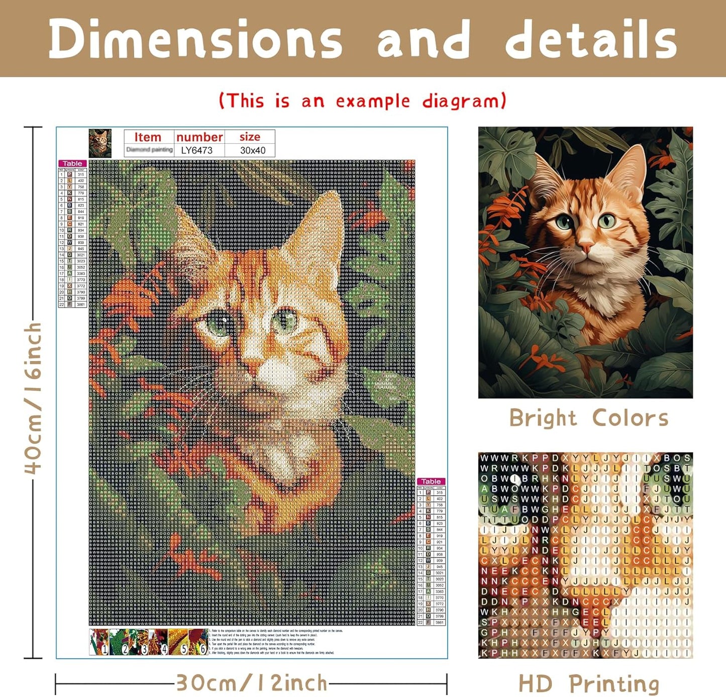 UUSI - Timanttimaalaus 30x40 cm