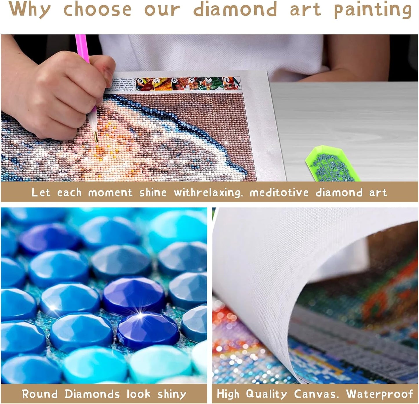 UUSI - Timanttimaalaus 30x40 cm