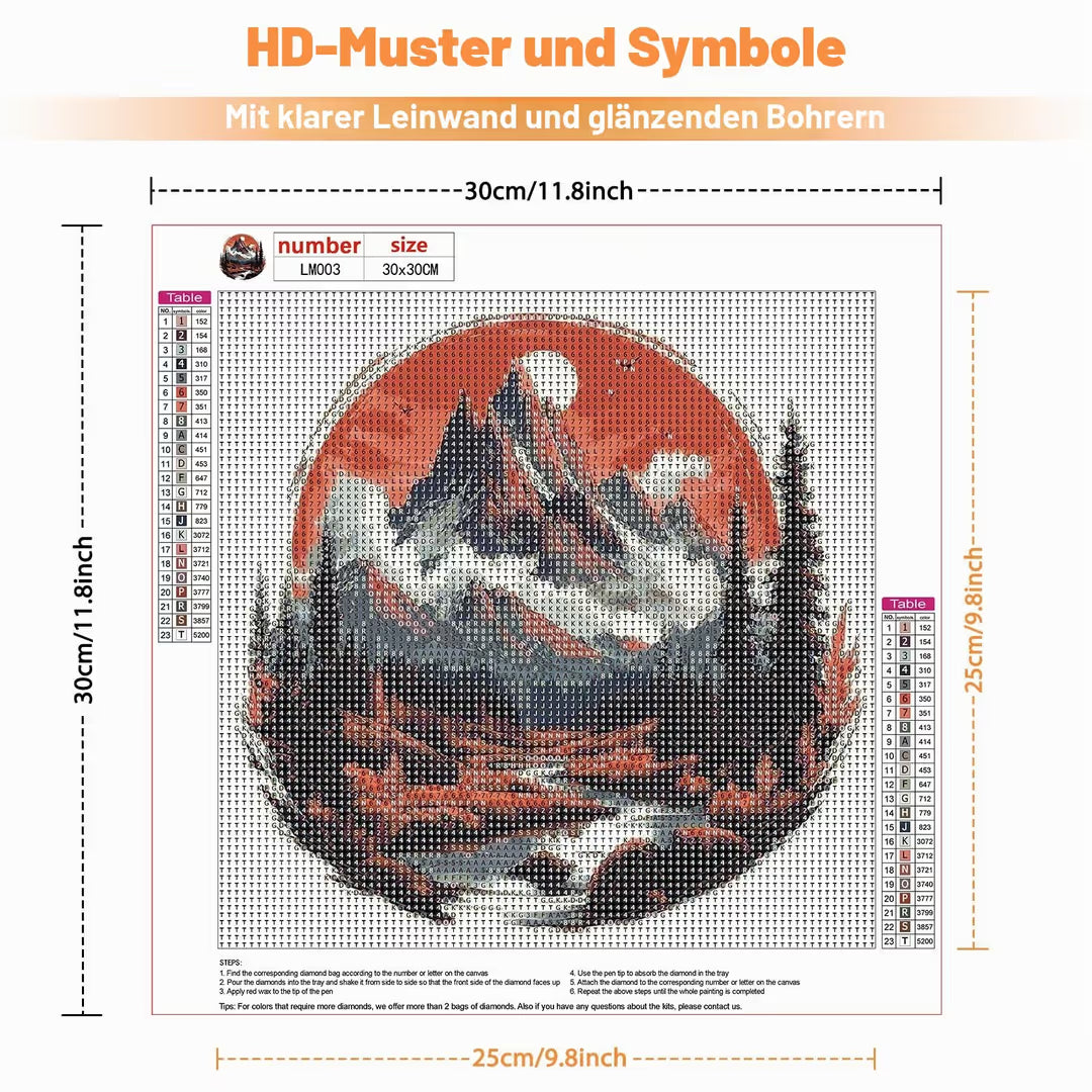 UUSI - Timanttimaalaus 30x30 cm