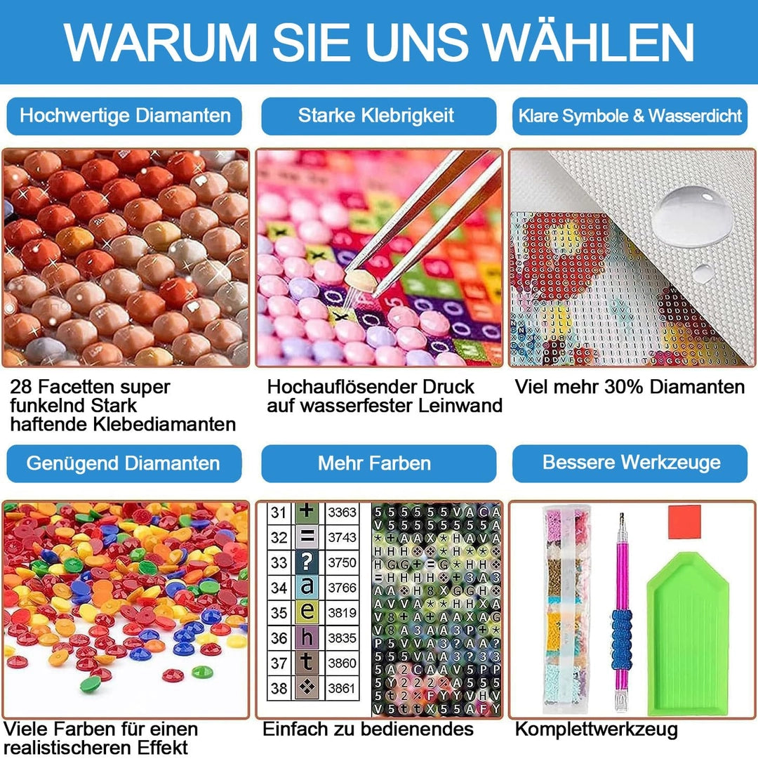 UUSI - Timanttimaalaus 30x30 cm