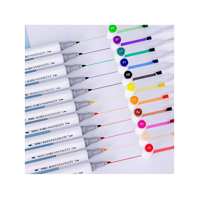 ASIAKASPALAUTUS - DIY Kaksipäiset tussit (36 kpl)