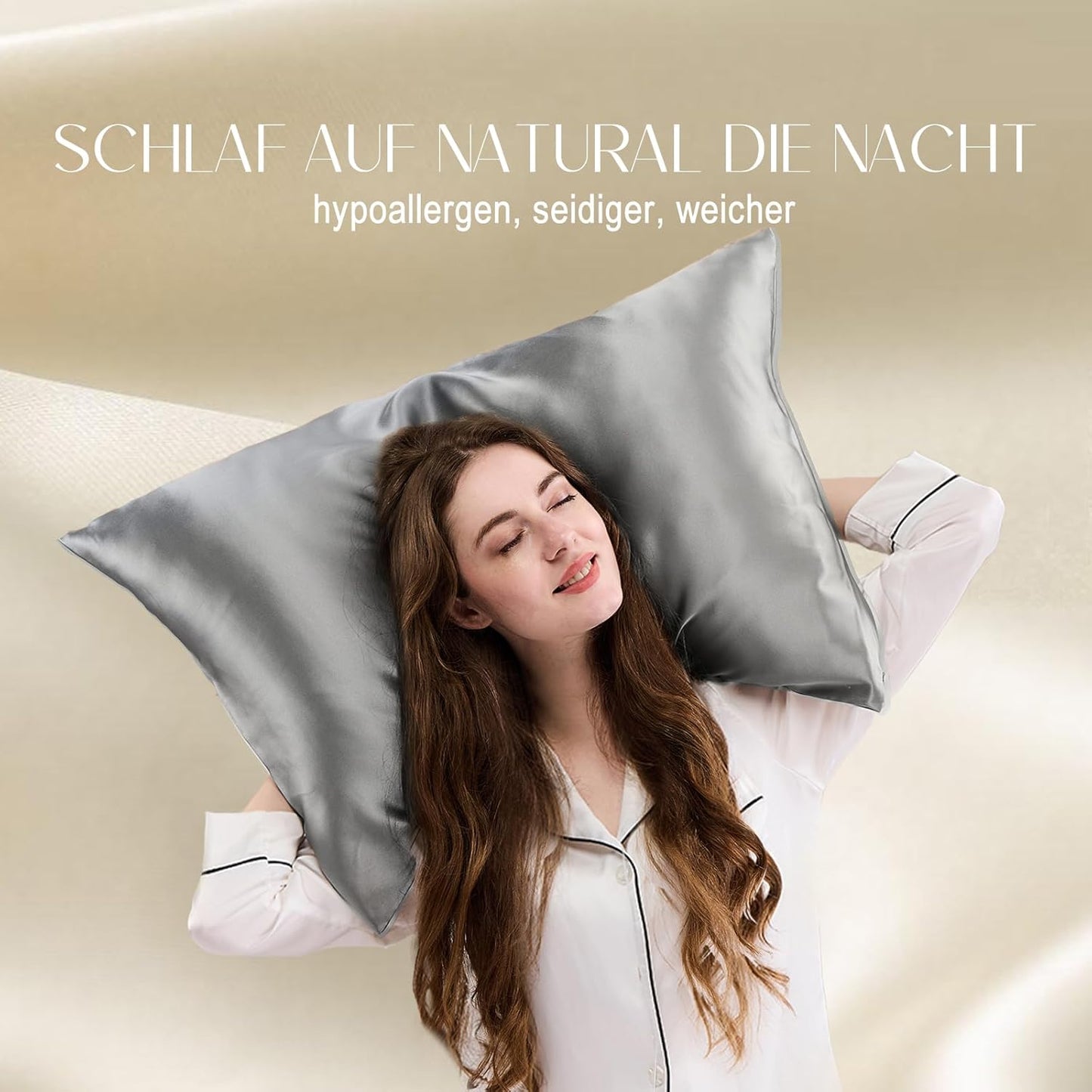 ASIAKASPALAUTUS - Silkkityynynpäällinen 40x80 cm