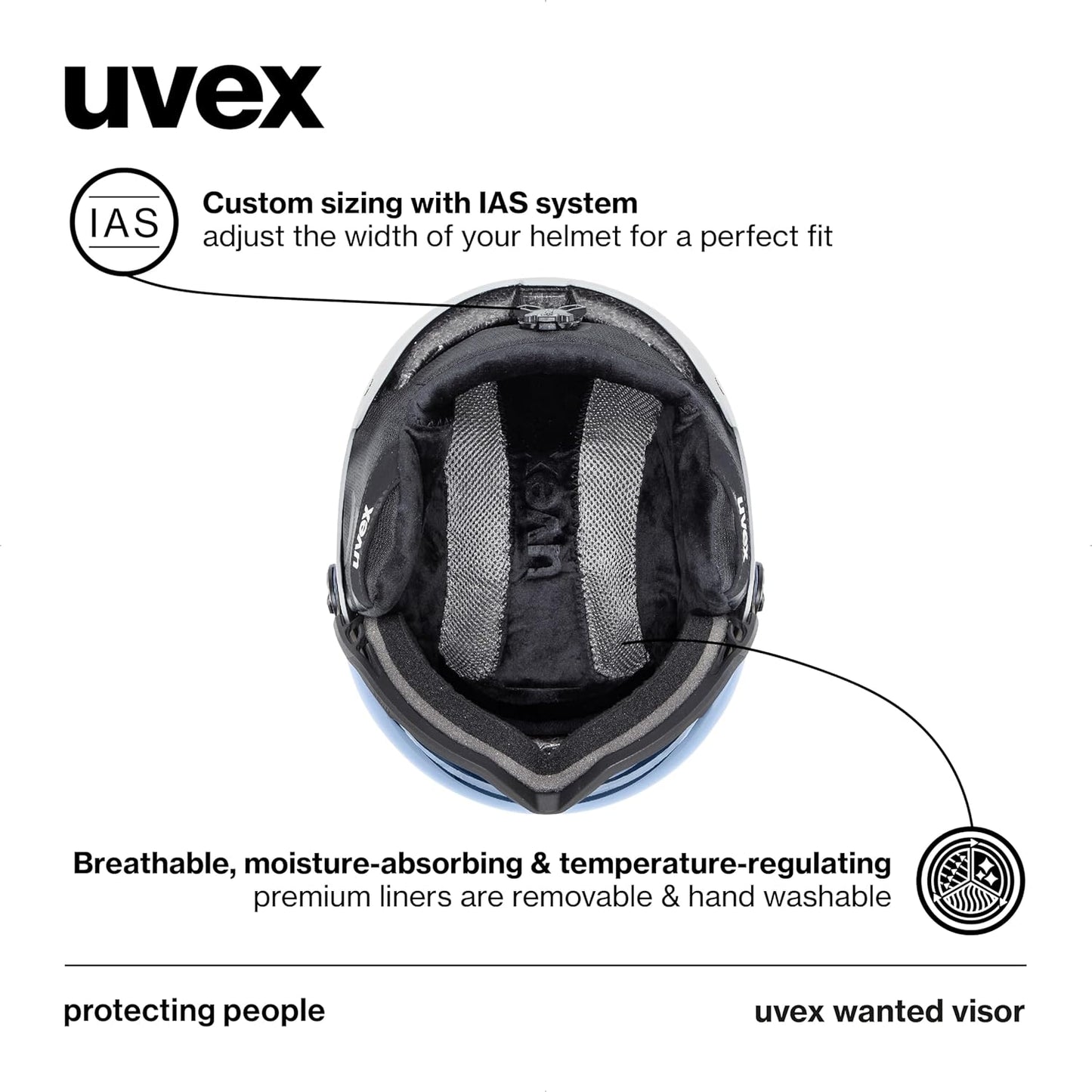 ASIAKASPALAUTUS - Laskettelukypärä Uvex (54-58 cm)