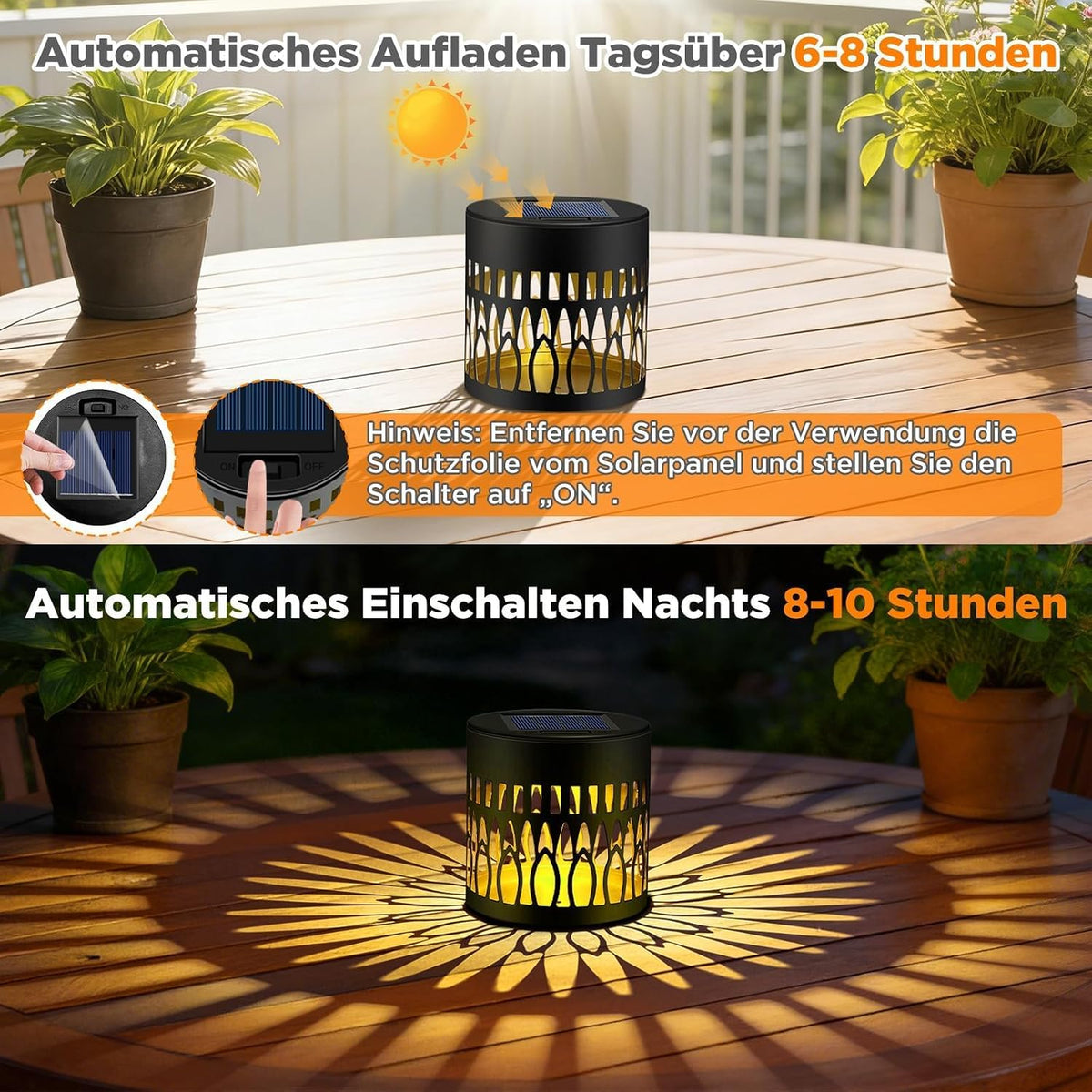 ASIAKASPALAUTUS - Aurinkokennovalaisimet 2 kpl