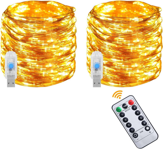 ASIAKASPALAUTUS - LED-valosarja 10 m (100 led) 2 kpl