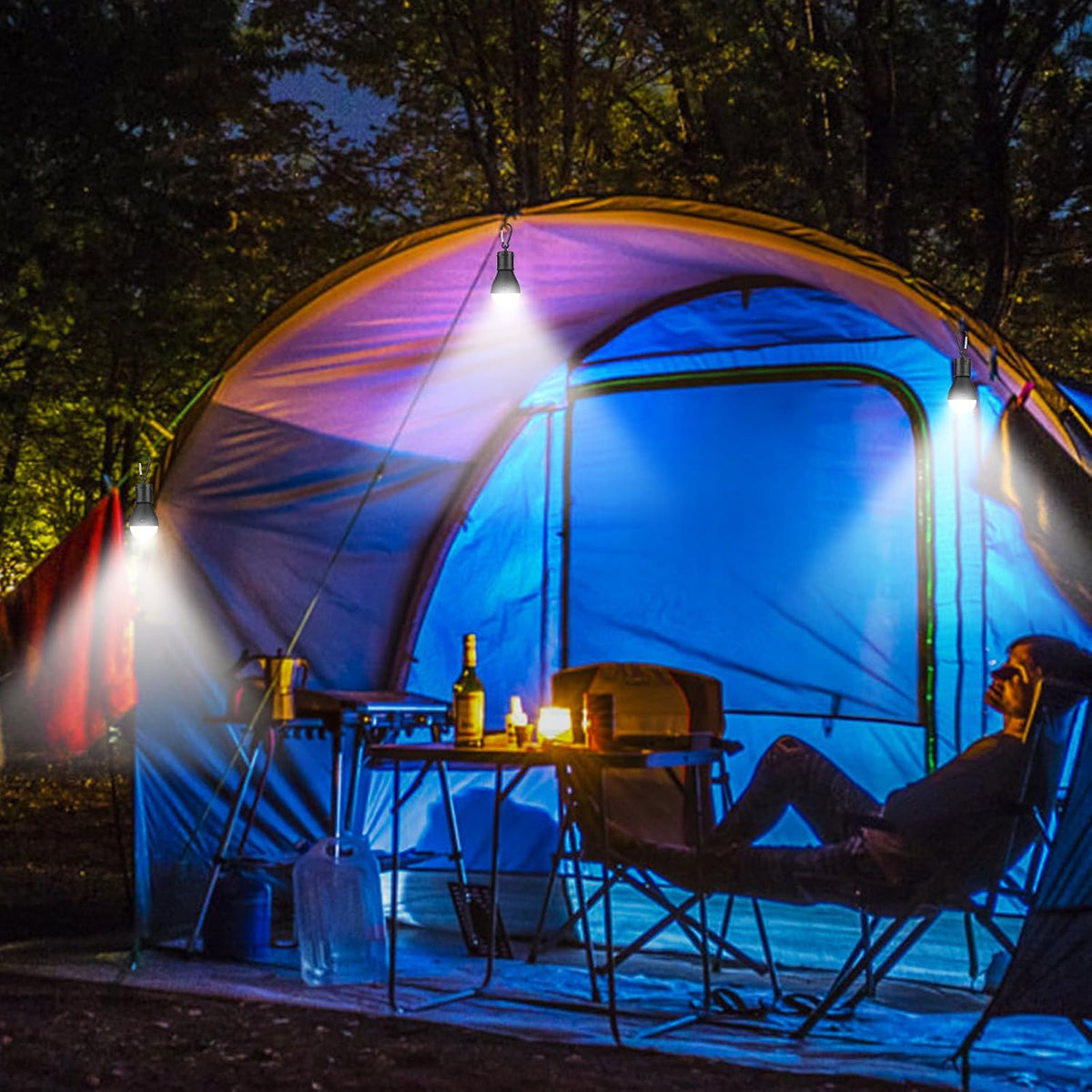 ASIAKASPALAUTUS - Camping-valot 5 kpl