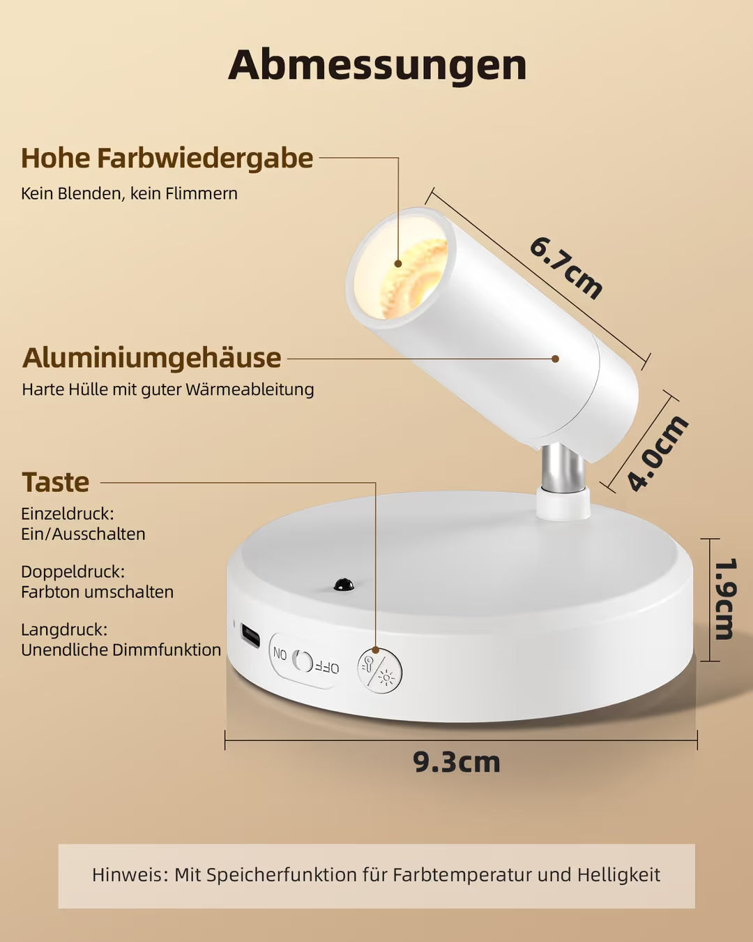 ASIAKASPALAUTUS - Seinävalaisimet (ladattavat)