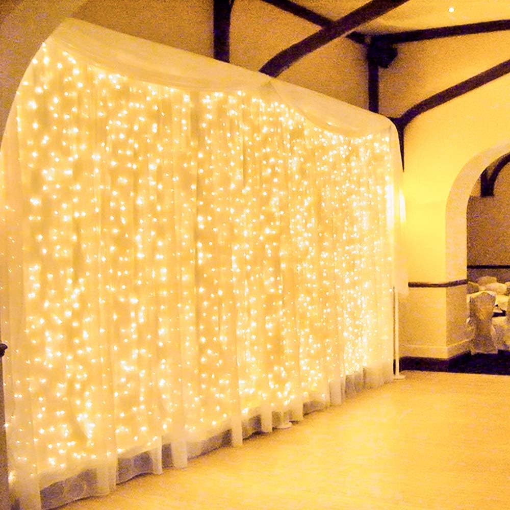 ASIAKASPALAUTUS - LED-valoverho 3x6 m
