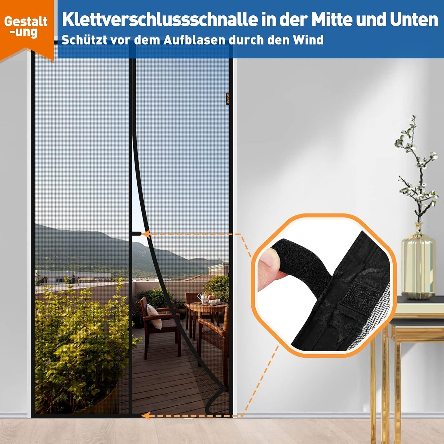 ASIAKASPALAUTUS - Verkko-ovi 110x210 cm