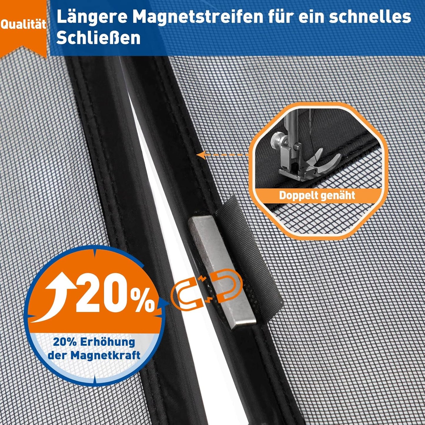 ASIAKASPALAUTUS - Verkko-ovi 110x210 cm