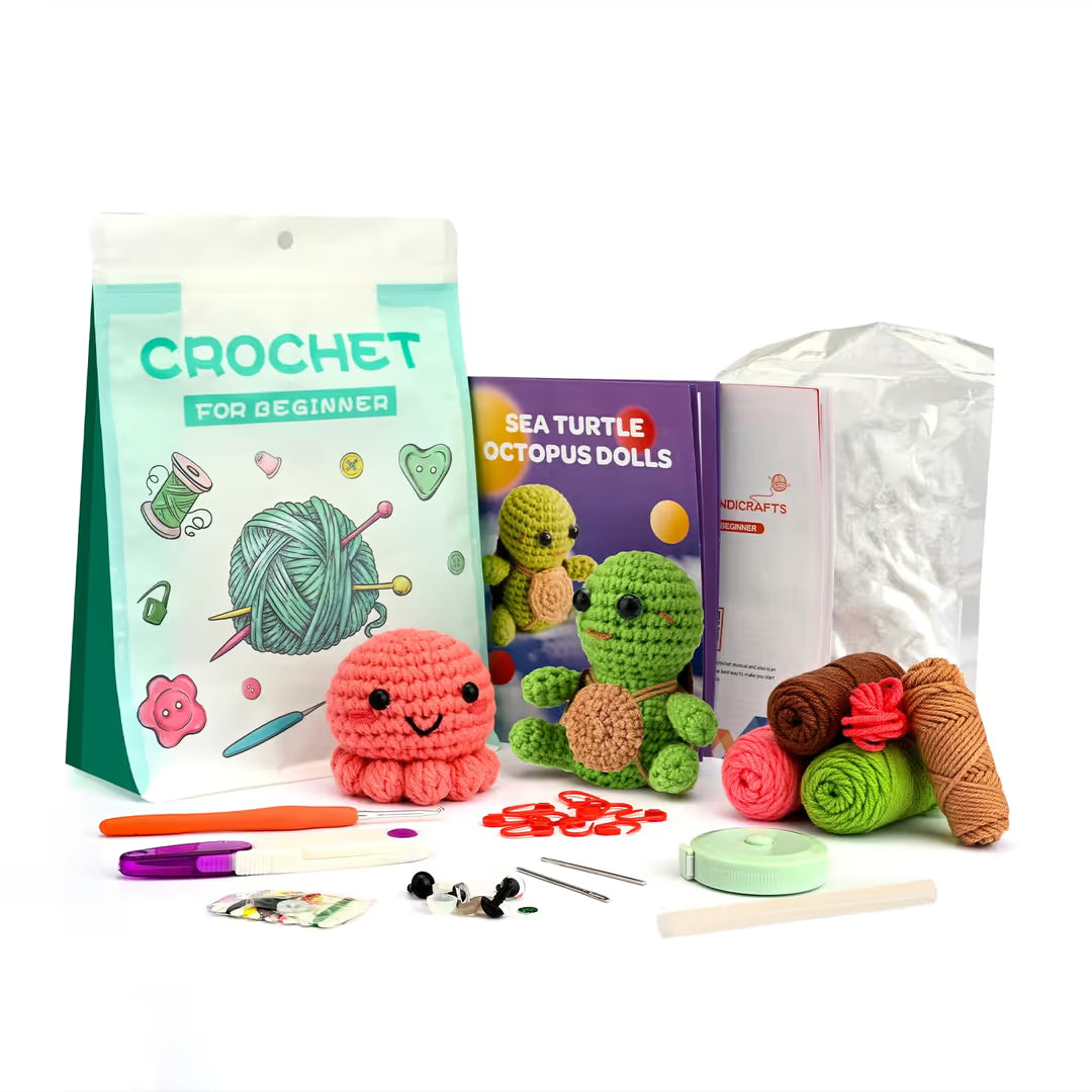 ASIAKASPALAUTUS - DIY Virkkaussetti