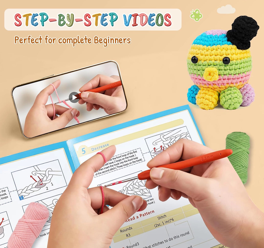 ASIAKASPALAUTUS - DIY Virkkaussetti