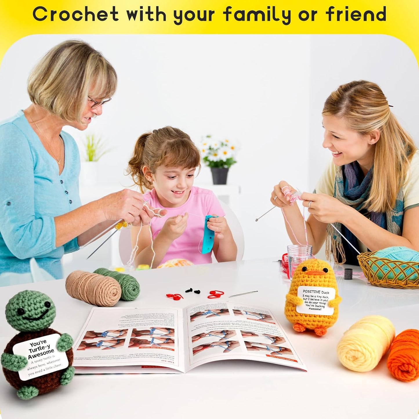 ASIAKASPALAUTUS - DIY Virkkaussetti