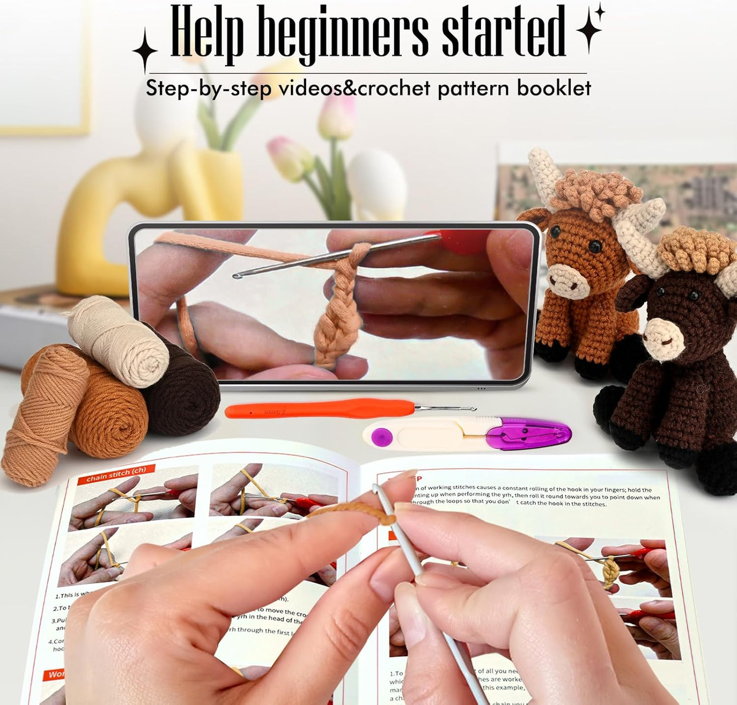 ASIAKASPALAUTUS - DIY Virkkaussetti