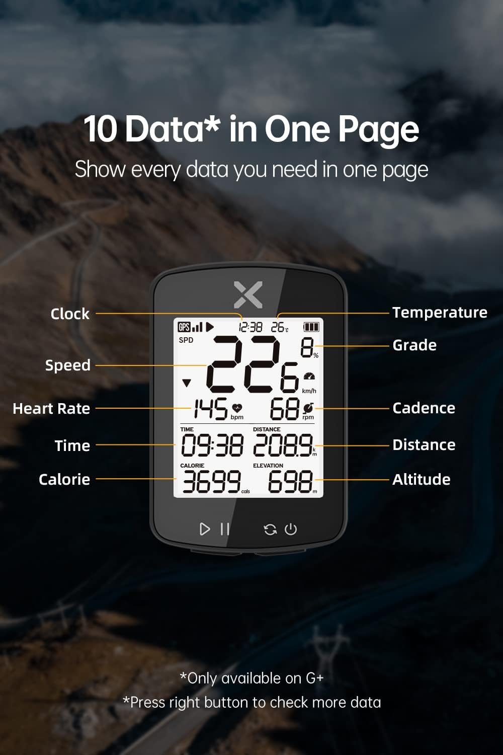 ASIAKASPALAUTUS - Polkupyörän mittari